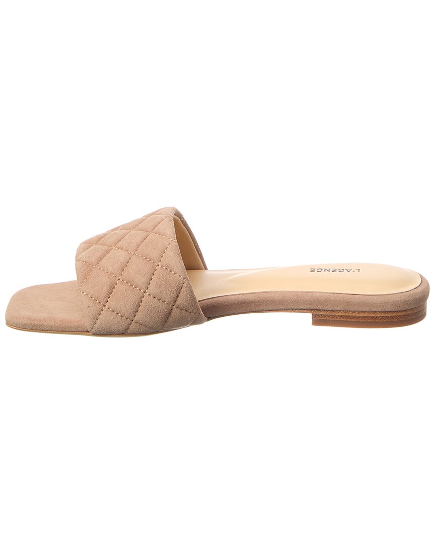 L’Agence Aloise Suede Slide