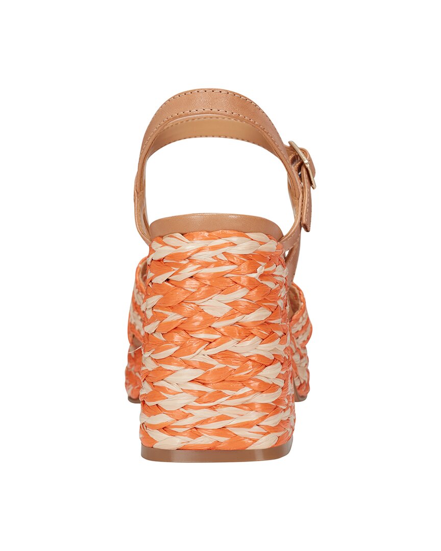 Marc Fisher Ltd Juliey Leather-Trim Sandal