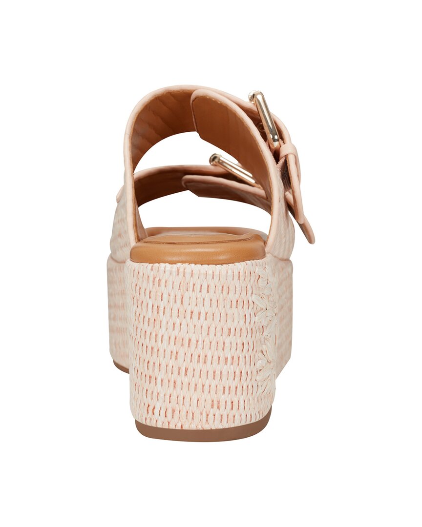 Marc Fisher Ltd Poppy Leather-Trim Sandal