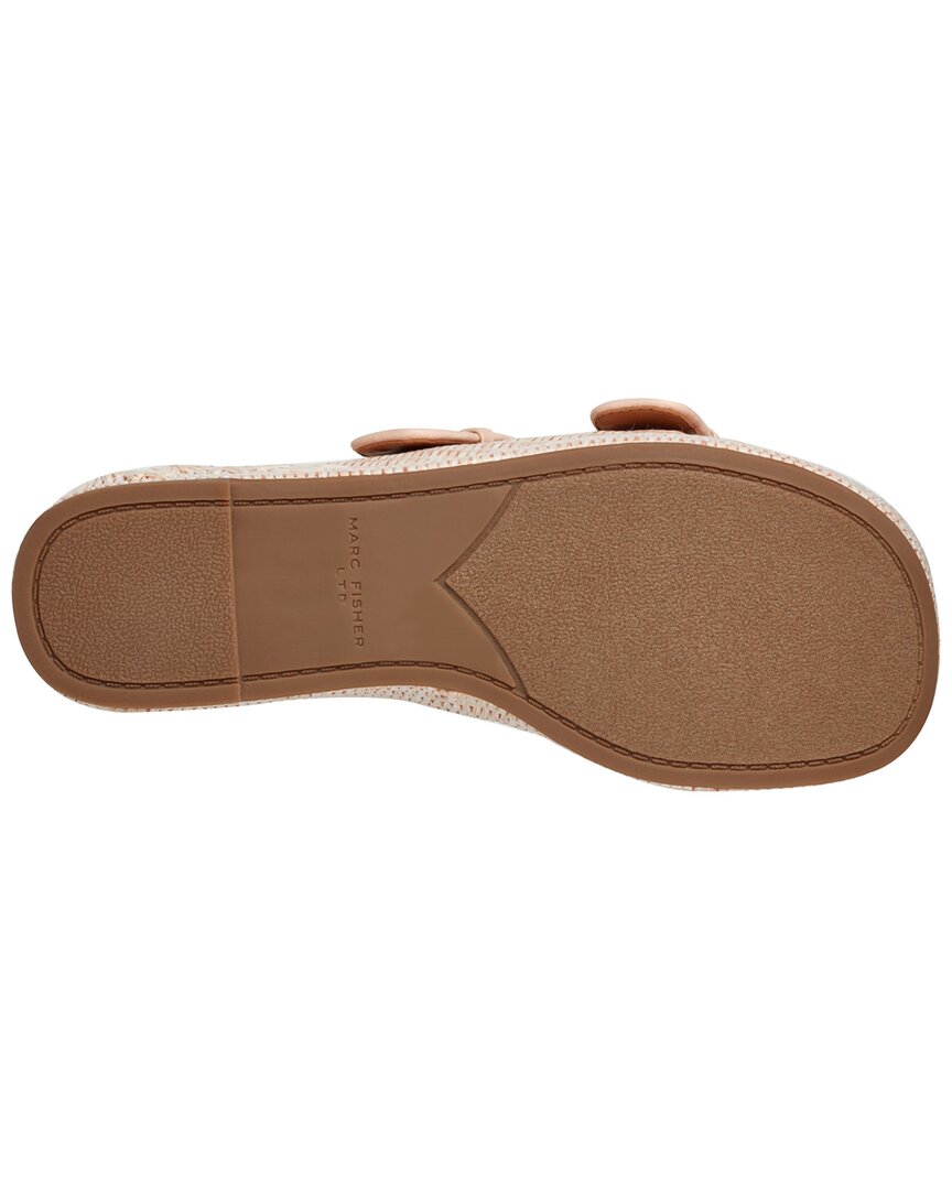 Marc Fisher Ltd Poppy Leather-Trim Sandal