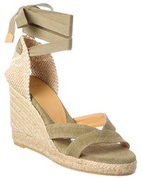 Castañer Bailey Canvas Wedge Sandal