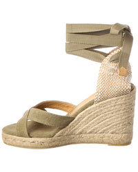 Castañer Bailey Canvas Wedge Sandal