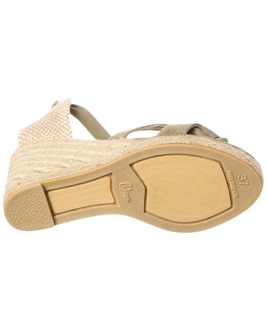 Castañer Bailey Canvas Wedge Sandal