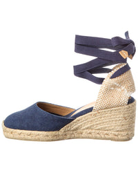 Castañer Carina Canvas Wedge Sandal