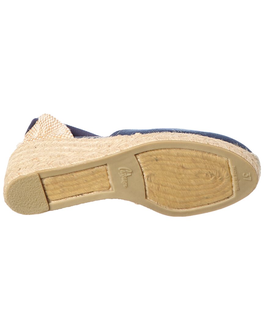 Castañer Carina Canvas Wedge Sandal