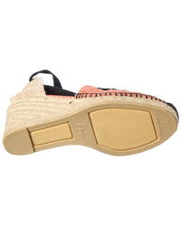 Castañer Curtis Suede Wedge Sandal