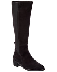 Aquatalia Rhegan Weatherproof Suede Knee-High Boot