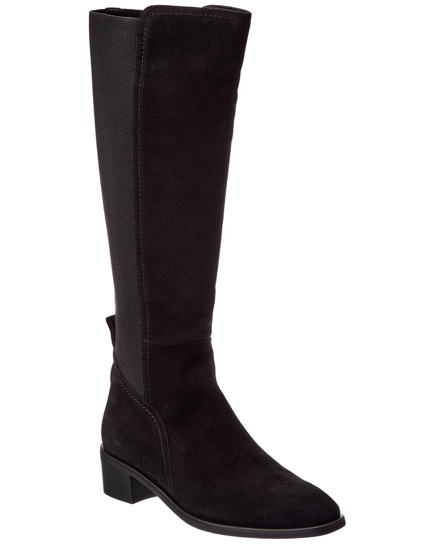 Aquatalia Rhegan Weatherproof Suede Knee-High Boot