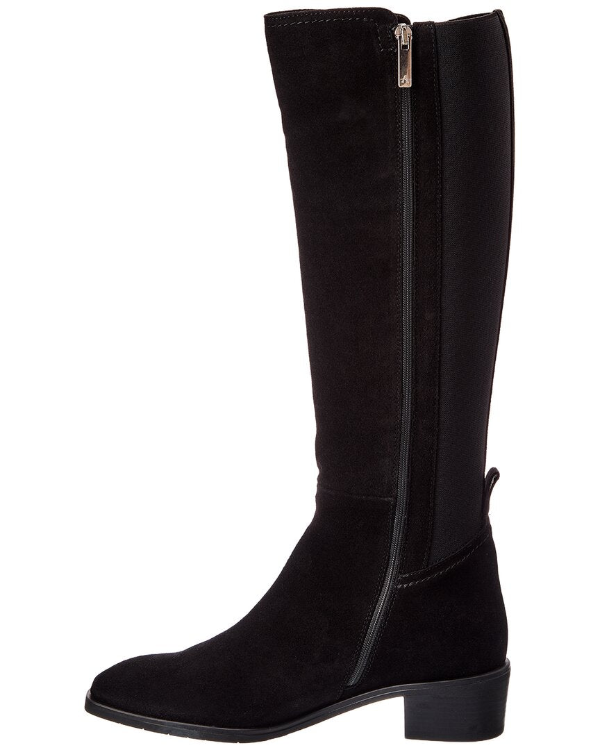 Aquatalia Rhegan Weatherproof Suede Knee-High Boot