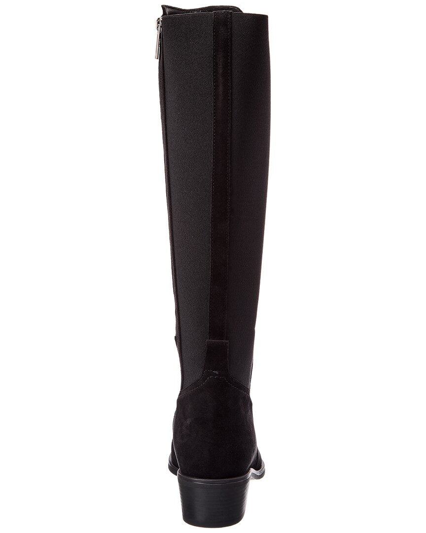 Aquatalia Rhegan Weatherproof Suede Knee-High Boot