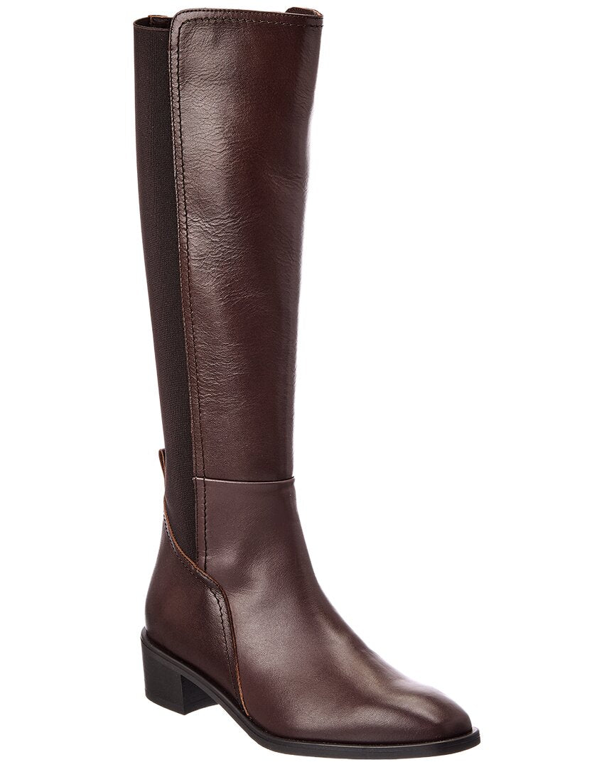 Aquatalia Rhegan Weatherproof Leather Knee-High Boot