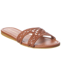 Stuart Weitzman Briar Slide Leather Sandal