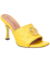 Valentino By Mario Valentino Venere Leather Sandal 8 Yellow