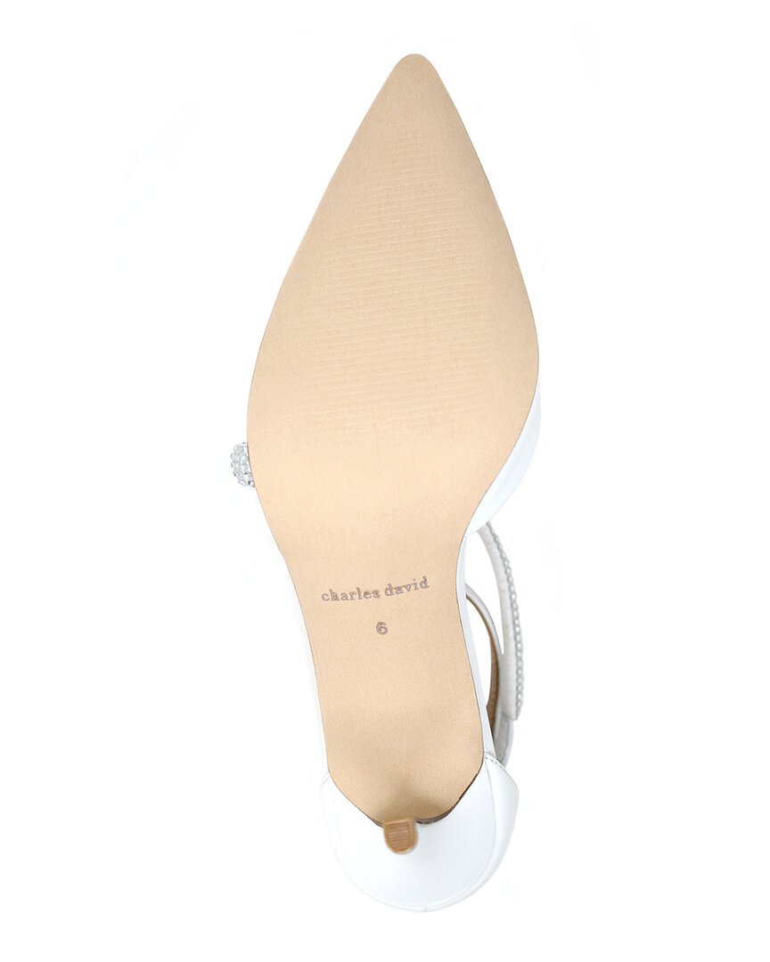 Charles David Adorn Leather Pump, 6.5