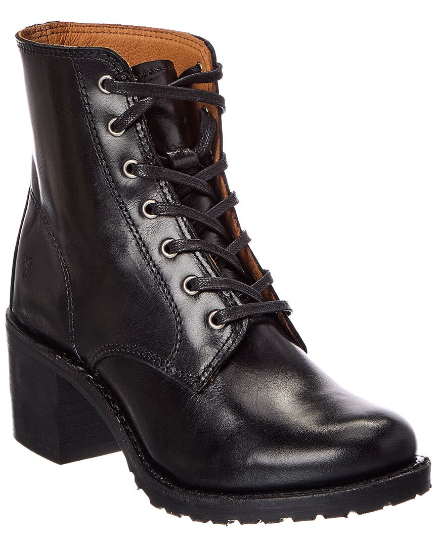 Frye Frye Sabrina 6G Lace-Up Leather Boot