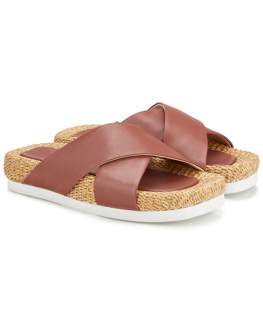 Agl Leather Slide