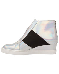 Linea Paolo Amber-L Leather Wedge Sneaker