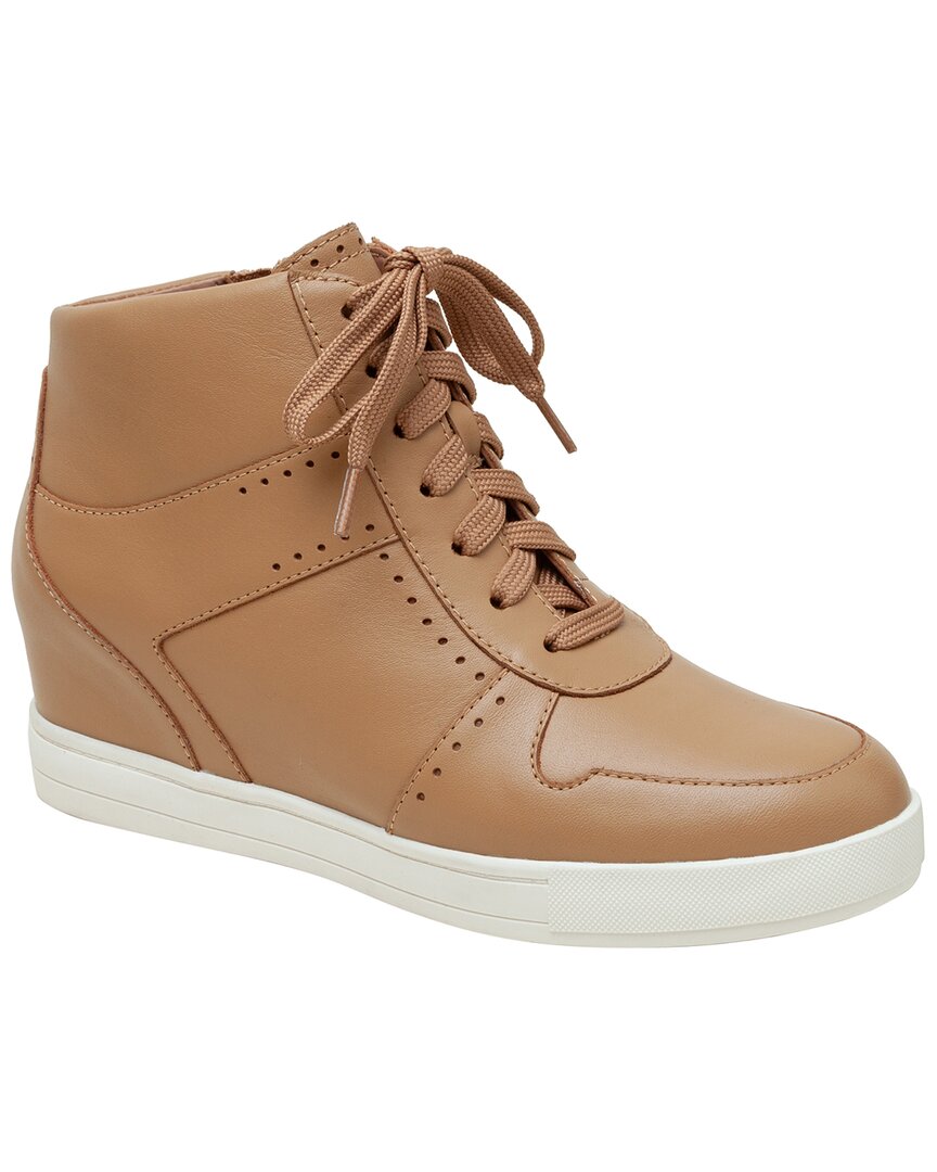 Linea Paolo Andres-L Leather Wedge Sneaker