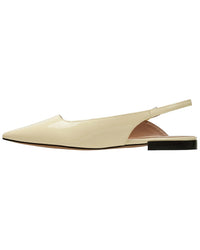 Linea Paolo Caia-L Leather Slingback Flat