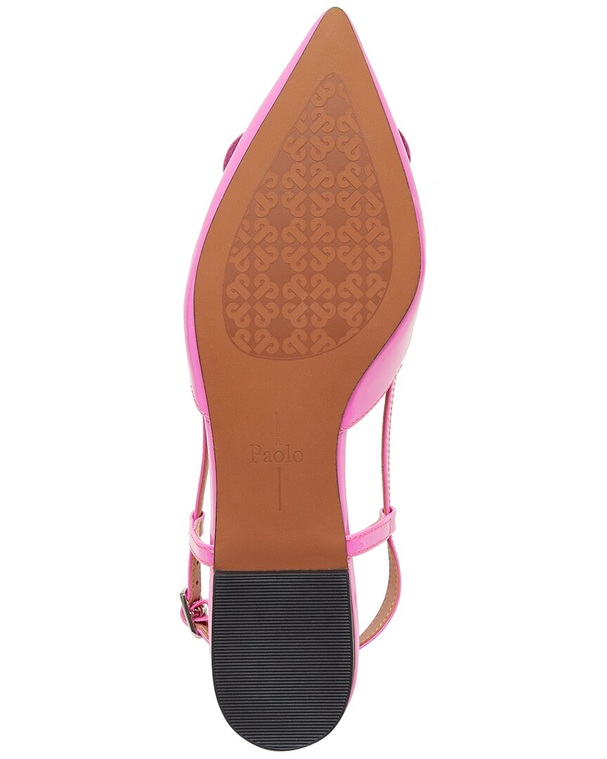 Linea Paolo Cammy-L Leather Slingback Flat