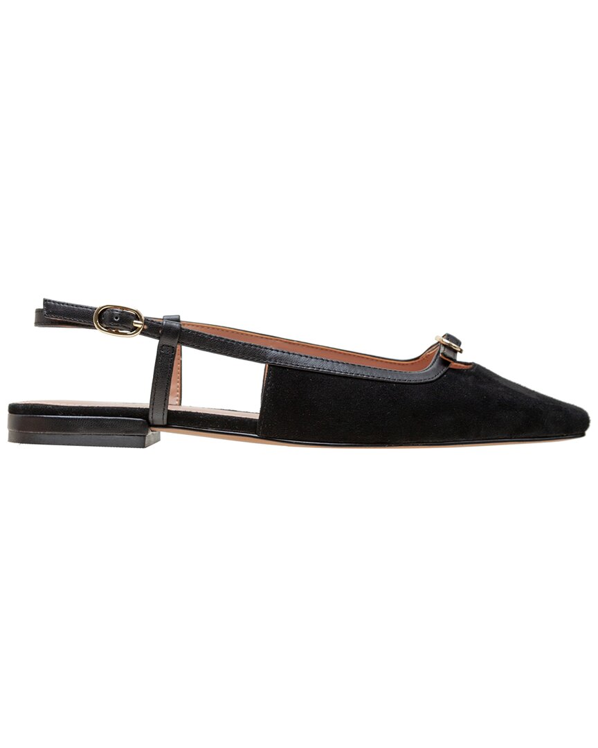 Linea Paolo Cassidy-L Leather Slingback Flat