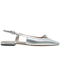 Linea Paolo Cassidy-L Leather Slingback Flat