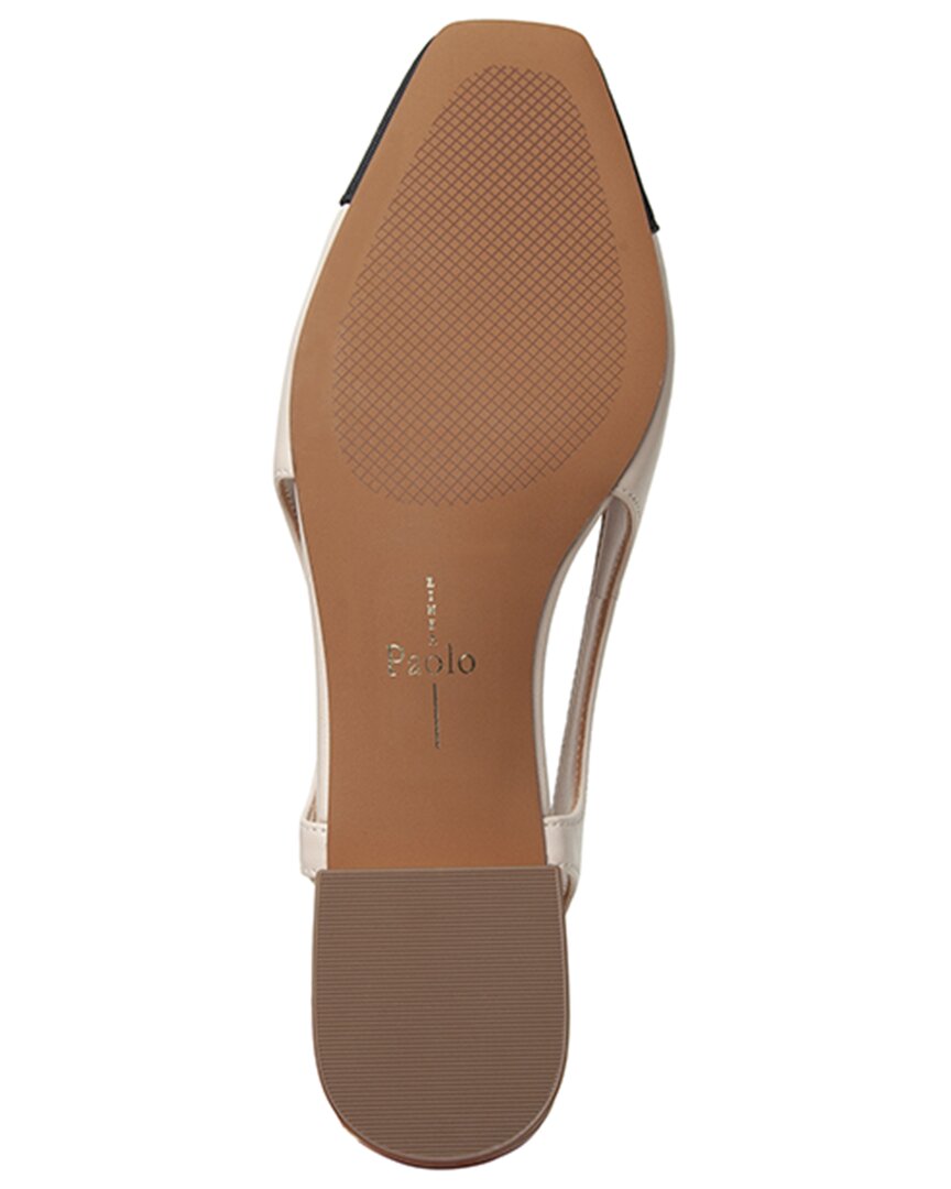 Linea Paolo Charley-L Leather Slingback Flat