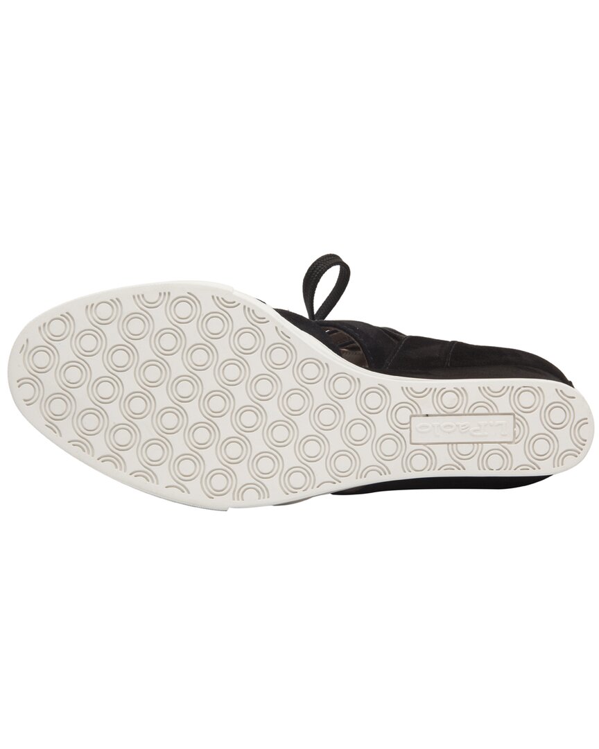 Linea Paolo Fave-L Suede Wedge Sneaker