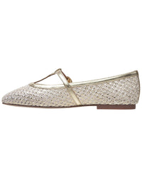 Linea Paolo Monet-L Raffia & Leather Flat