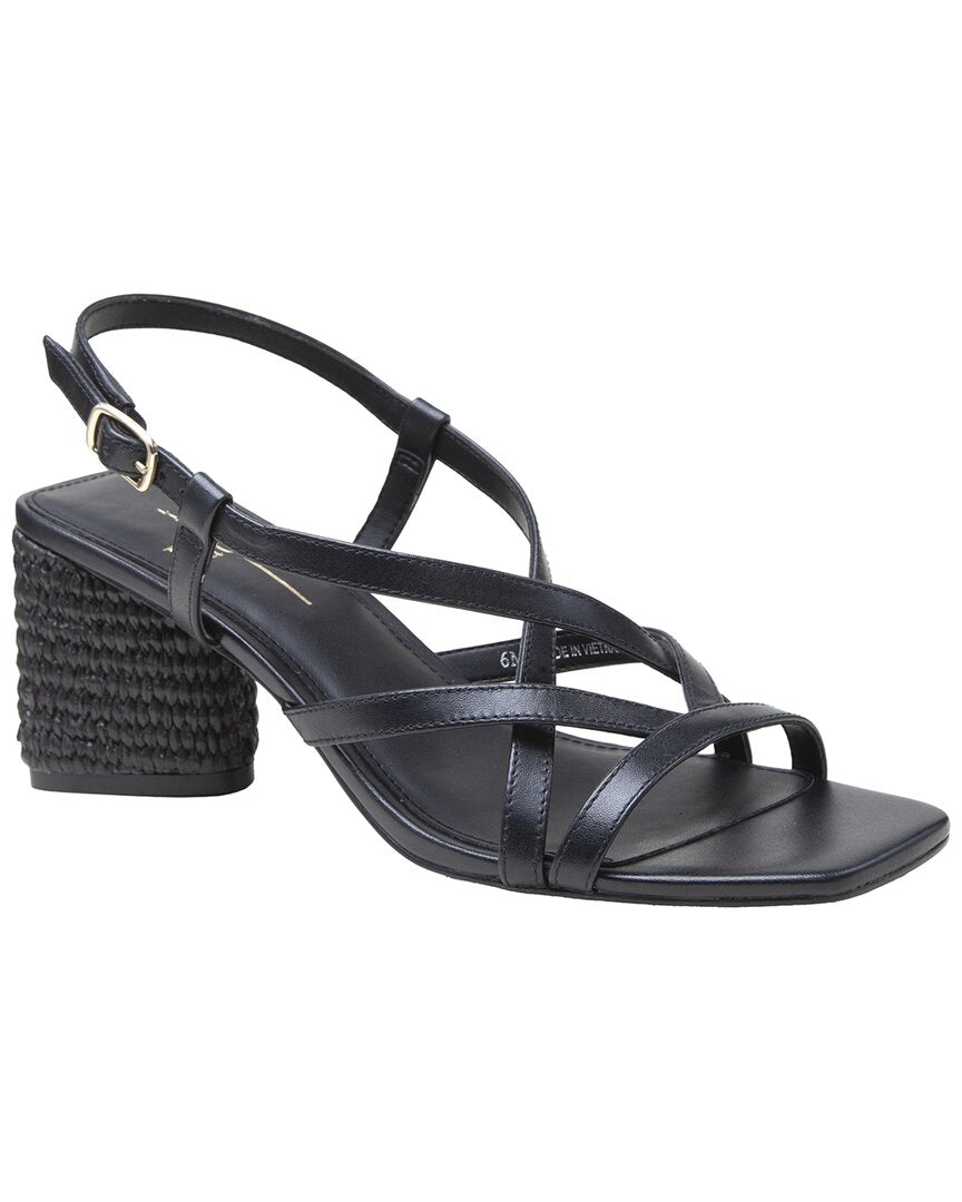 Linea Paolo Hazel-L Leather Slingback Sandal