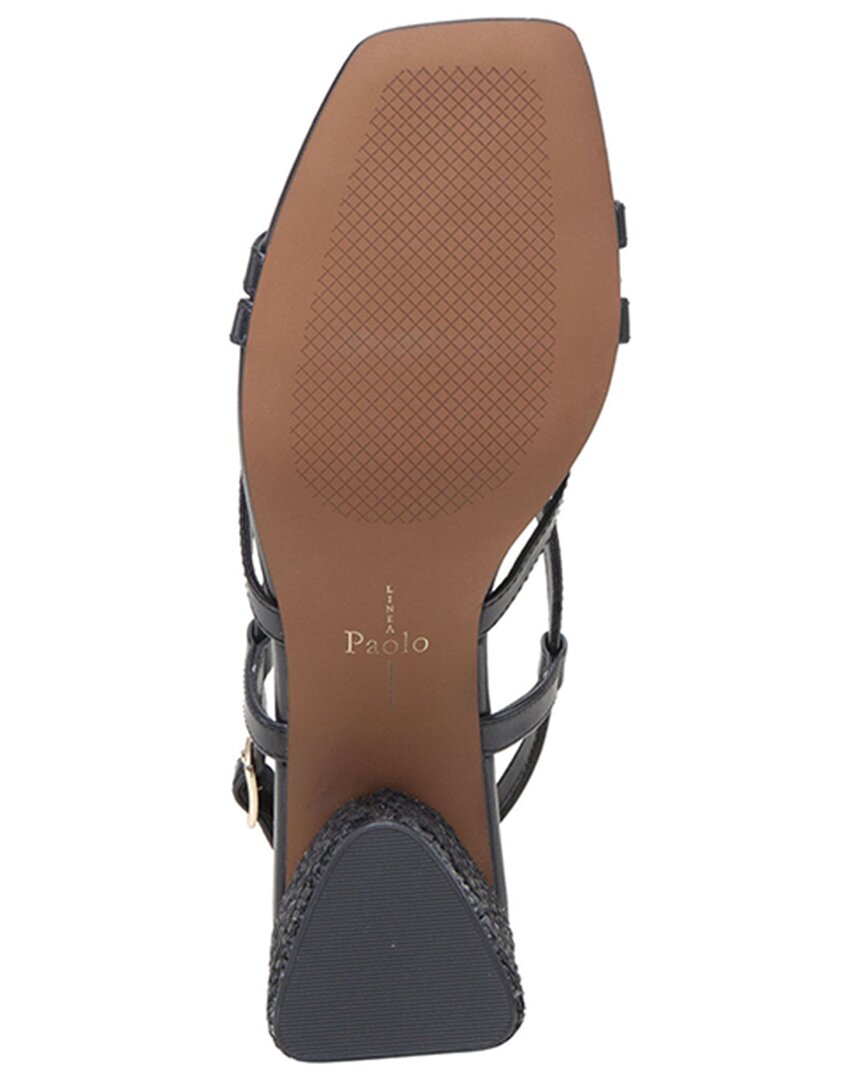 Linea Paolo Hazel-L Leather Slingback Sandal