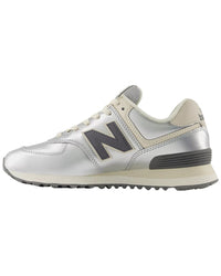 New Balance 574 Suede-Trim Sneaker