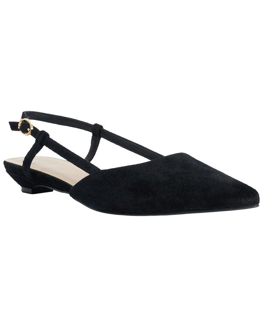 Dune London Homie Suede Point Slingabck