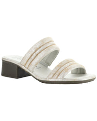 Fly London Eity Metallic Leather Sandal