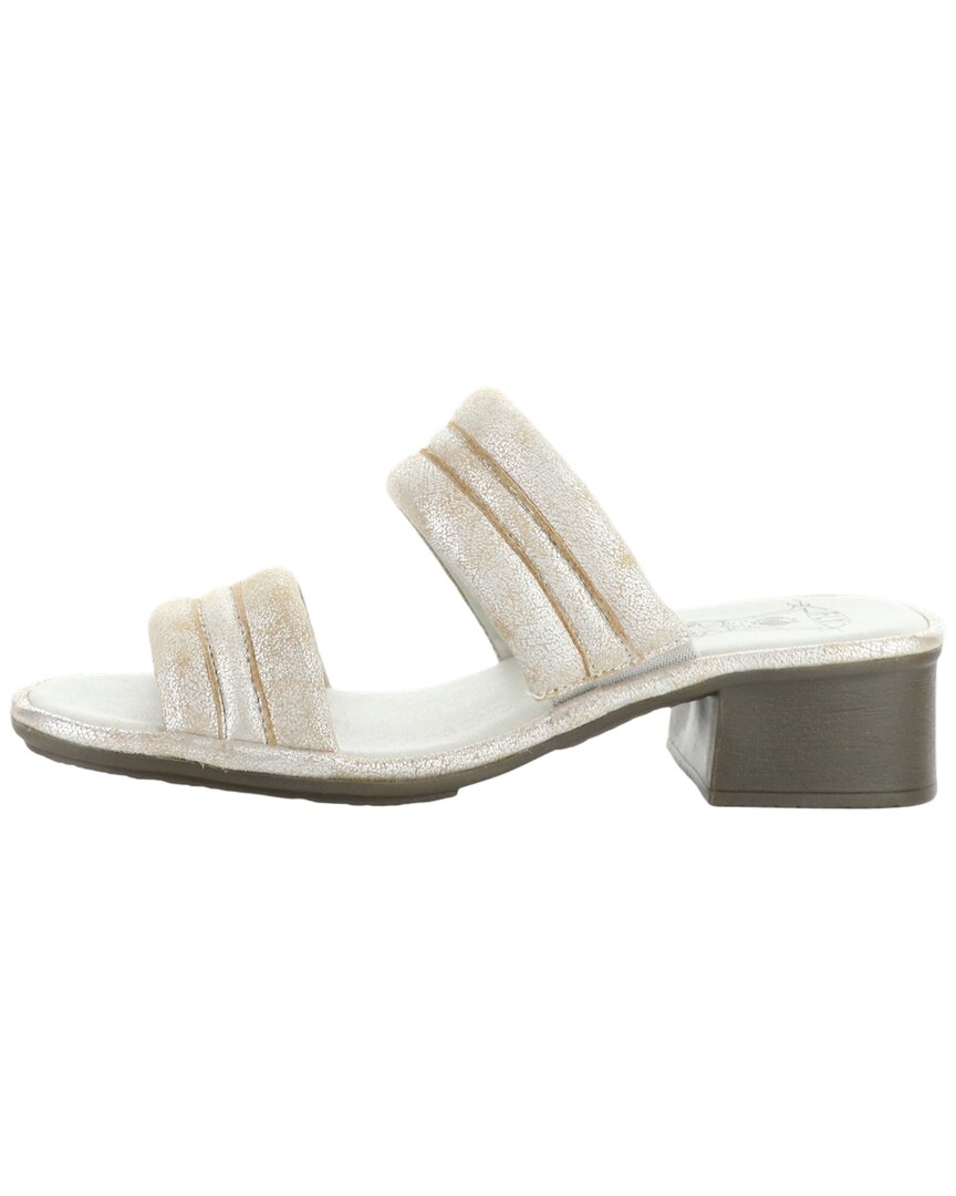 Fly London Eity Metallic Leather Sandal