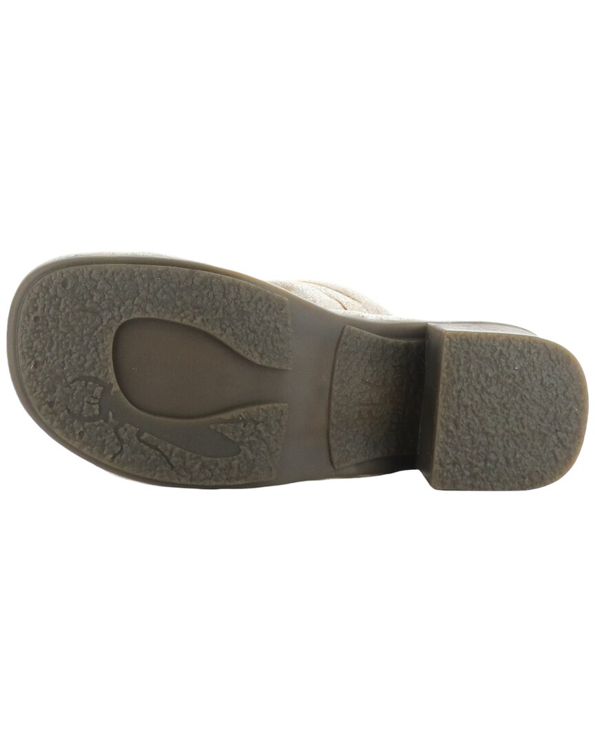 Fly London Eity Metallic Leather Sandal