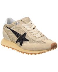 Golden Goose Marathon Suede & Canvas Sneaker