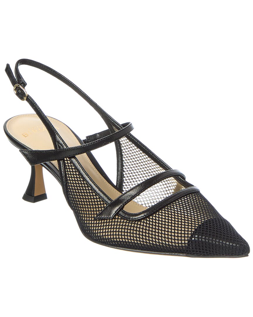 Alexandre Birman Tita Mesh 60 Leather Pump