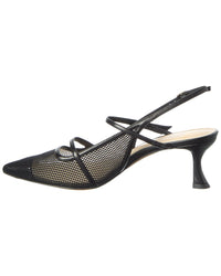 Alexandre Birman Tita Mesh 60 Leather Pump