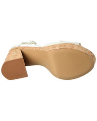 Alexandre Birman Maxi Clarita Flare 120 Leather Sandal