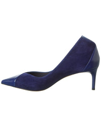 Alexandre Birman Pandora 60 Leather & Suede Pump