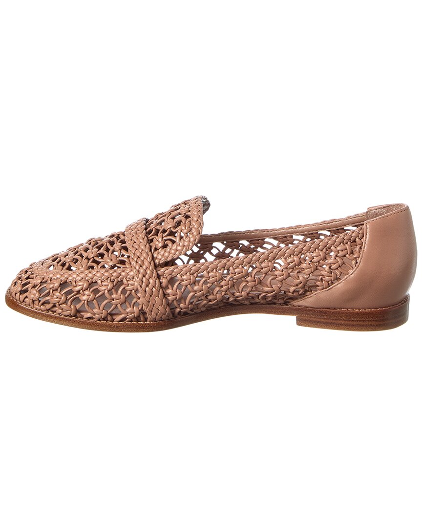Alexandre Birman Jane Tresse Leather Loafer
