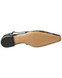 Alexandre Birman Olivia Lace Patent Flat