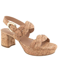 Aerosoles Aerosoles Camea Leather Heeled Sandal