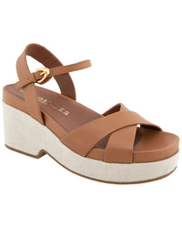 Aerosoles Aerosoles Chabella Leather Heeled Sandal