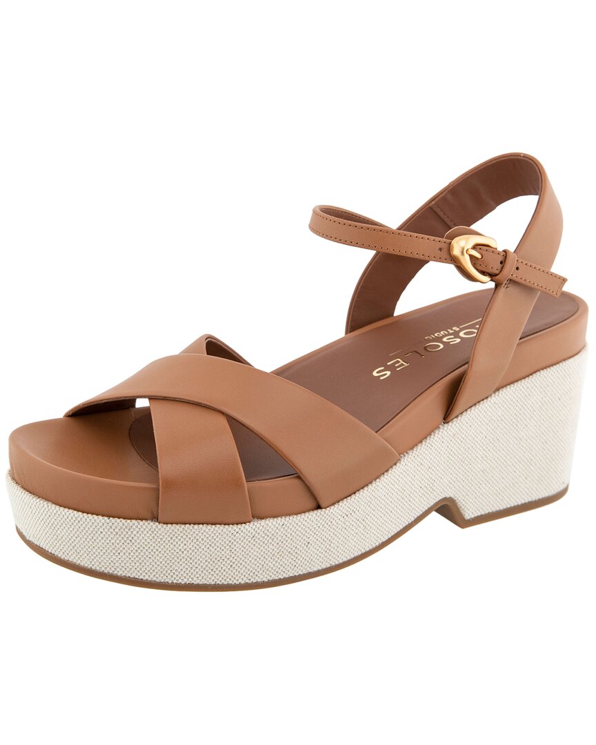 Aerosoles Aerosoles Chabella Leather Heeled Sandal