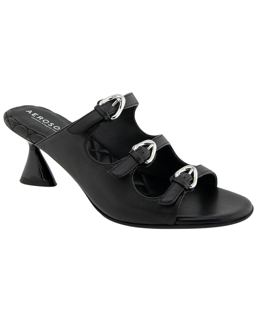 Aerosoles Aerosoles Jenna Leather Heeled Sandal