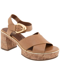 Aerosoles Aerosoles Zephyr Leather Heeled Sandal