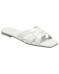 Tiffany & Fred Paris Leather Slide Sandal