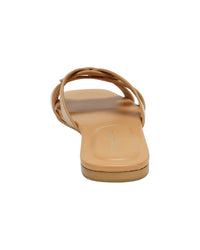 Tiffany & Fred Paris Leather Slide Sandal